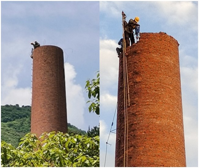 合肥烟囱拆除公司:专业服务,如何安全环保与解决方案